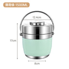Double vacuum pot / 1.5L [Mint Green]]