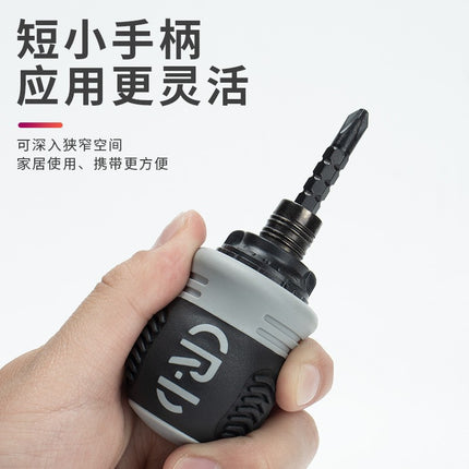 13-in-1 Ratchet Screwdriver Set Tool with Magnetic Screwdriver Bits, Portable Home Repair Kit