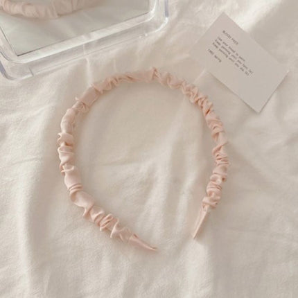 Internet Red Square Explosions Contrast Braid Head Band Wide Edge Non-Slip High-Level Hair Band 2023 New Style Hair Card for Women