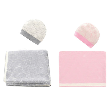 Children's Blanket Air-conditioning Blanket Thick Knitted Jacquard Children's Blanket Car Infant Air-conditioning Blanket for Boys and Girls