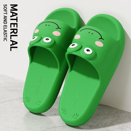 Indoor Home Slippers Student Lovers Dormitory Eva Anti-odor Bathroom Non-slip Cartoon Cute Household Slippers
