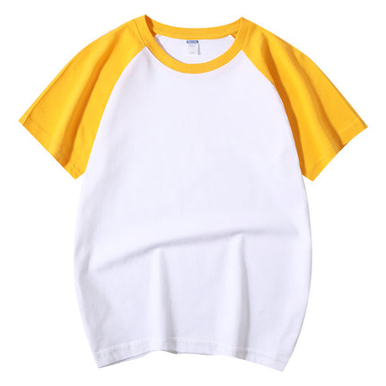 Nezha and Ao Bing Style Pure Cotton T-Shirts, Round Neck Cultural Shirts, Class Uniforms, Kindergarten Group Wear, Casual and Versatile