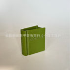 Army green mini bookshelf