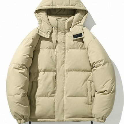 Men's down Jacket with Hood, Warm Trendy Brand, 90% White Duck down Coat, Winter Thickened Parka, Men's Clothing Wholesale
