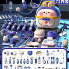 Flagship medical tool set of 72-blue-e-commerce box