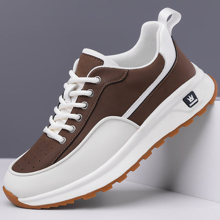 Factory Outlet Board Shoes Men's Outer Wear Trendy Leisure Sports White Shoes Men's Advanced Sense Men's Shoes Fashion All-match Generation