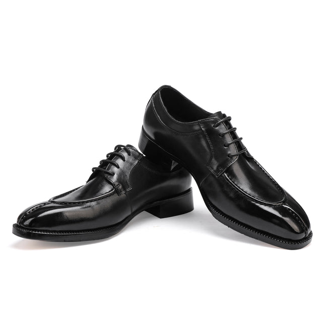 New Style Formal Shoes, Horsehide Business Formal Leather Shoes, Goodyear Genuine Leather Sole, British Style Leather Shoes, Wedding Shoes