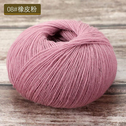 Manufacturer Wholesale 238 Wool Thread Hand-Knitted Shawl Hat Baby Wool Fluffy Wool Thread Ball 50g