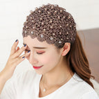 Rhinestone Lace Coffee