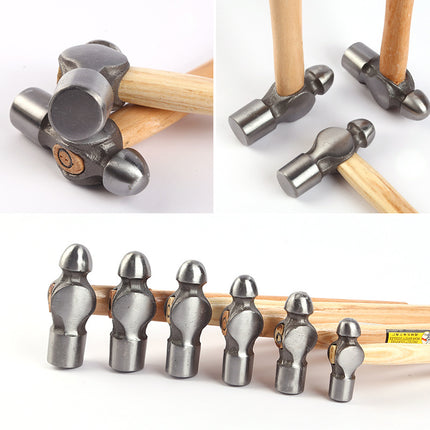 Wooden Handle Round Head Hammer, Iron Hammer, Small Hammer, Hand Hammer, Nipple Hammer, Hardware Tools, Installation Hammer, Wholesale Round Head Hammer
