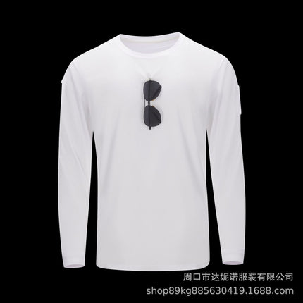 Special Forces Tactical T-shirt Long-sleeved Army Fan T-shirt Round Neck Loose Elastic Spring and Autumn T-shirt Training Quick-drying Long-sleeved Men
