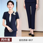 Blue suit + pants / S