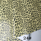 24# light yellow small leopard print