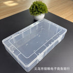 Large transparent storage box 27.5*16.5*5.5cm