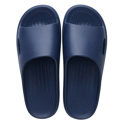Slip Slippers Women's Summer Household Non-slip Bathroom Bathing Couple's Thick-soled Household Men's Summer Simple Sandals