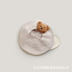 Bear head beret-beige / 3-48 months