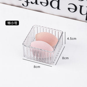 Mobile Phone Shell Storage Box with Lid Dustproof Desktop Drawer Storage Sundries Sorting Dormitory Artifact Transparent Storage Box
