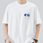 white china blue / S