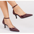 Deep burgundy mirror / 38