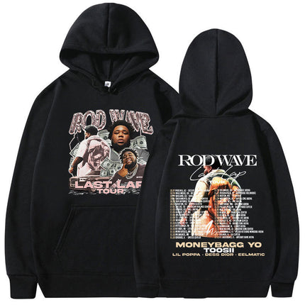 Rapper Rod Wave Last Lap Tour Graphic Hoodies Men Women Clot