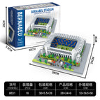 Source building block manufacturers can be substituted into the warehouse / Cross-border Hot Selling Bernabeu Stadium Blocks