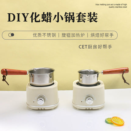Heating Furnace Wax Melting Pot Base Wax Melting Furnace Jelly Wax Can Melt Lipstick Soap Chocolate Heater Multifunctional