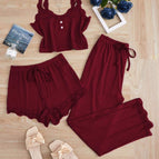 Wine red / S
