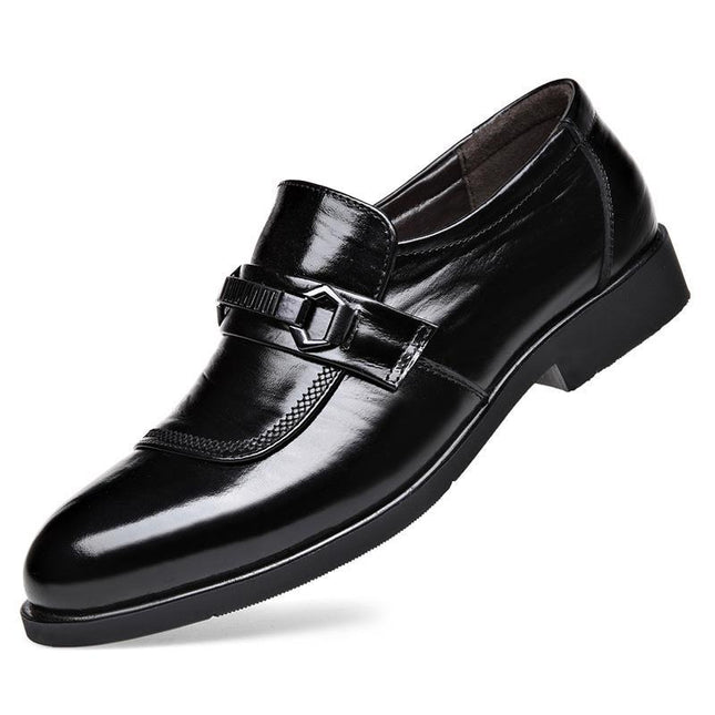 2022 Spring New Men's Leather Shoes Business Formal Wedding Men's Shoes Banquet Office Work Work Shoes Men