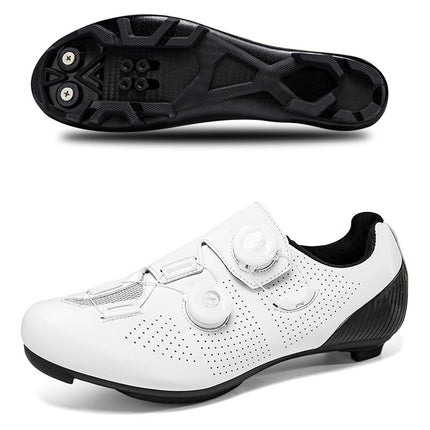 Cross-border New Road Car Lock Shoes Hard Bottom Bike Shoes suit Breathable Lockless Cycling Shoes Men's Mountain Bicycle Shoes