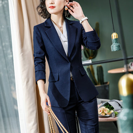 Jindian professional suit women's autumn new suit skirt formal wear female teacher sales department hotel front desk work clothes