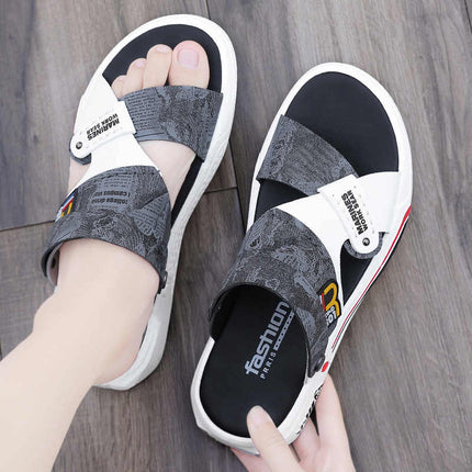 Sandals for Men, Outdoor Wear, 2025 New Summer Trendy Sports and Leisure Driving Sandals, Beach Dual-Purpose Outdoor Slippers