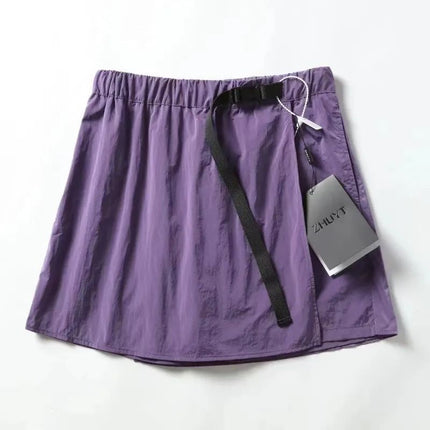 The designer really looks good! Lightweight Breathable Summer Couple Unisex Loose Comfortable Short Skirt Culottes Shorts