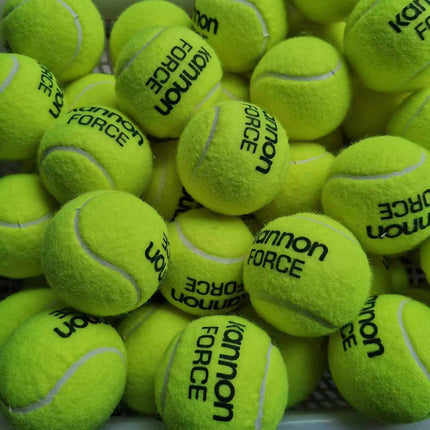 KANNON Kang Long Guanqun Junior High School Advanced Training Tennis Adult Pressureless K8 Pressure Constant Long-lasting Thai Made 48 Pack