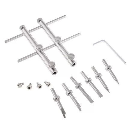 Camera Lens Repair and Disassembly Tool Tic-Tac-Toe Tool Grass-Shaped Tic-Tac-Toe Wrench Lens Repair Tool