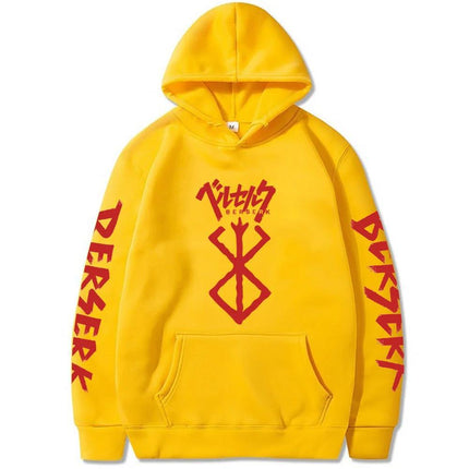 Anime Manga Berserk Cool Guts Eyes Hoodies Sweatshirts Harajuku