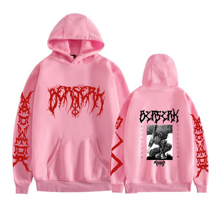 2024 New sword style legend peripheral Sun Man print casual loose men's and women's hoodies sweatshirt wholesale