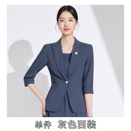 Light Workplace Suit dress suit Women's 2025 New Small Commuter High-end Suit Jacket Two-piece Set