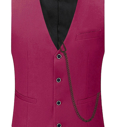 Foreign trade Amazon 1920S Gatsby explosions suit vest men's Korean leisure best man Korean slim fit