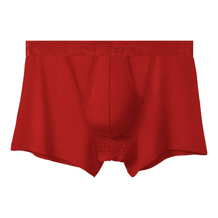 Bullet-type Separate Underwear Men's Ice Silk Scrotum Shearer Men's Boxer Pants Thin Breathable Underwear Men's Boxer Pants