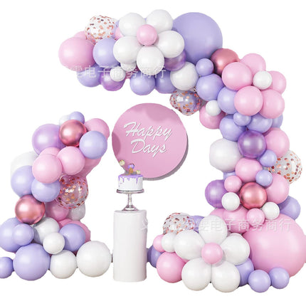 Online celebrity Daisy Balloon macaron latex balloon garland suit wedding party birthday decoration balloon chain