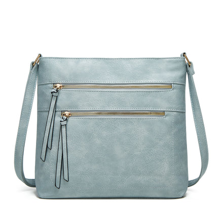 New Cross-Border Extra-Large Capacity Crossbody Bag, Fashionable, Simple, Retro Tote Bag, Foreign Trade Shoulder Bag, Women's Bag, Ladies' Bag