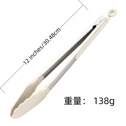 Cross-border Clip Kitchen Barbecue Clip Food Clip Silicone Clip Anti-scalding Clip Bread Fried Steak Clip Barbecue Clip