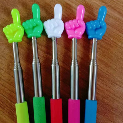 Telescopic Finger Reading Stick Reading Finger Reading Stick Finger Stick Reading Pointer Baton Teacher Teaching Stick Wholesale