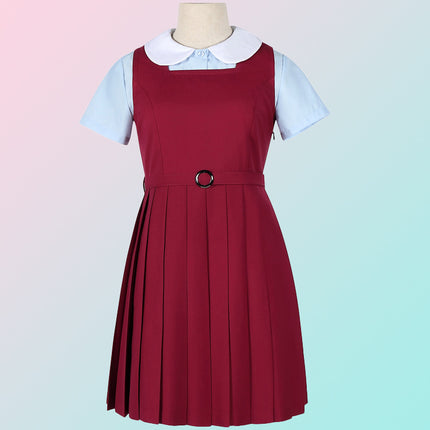 Jumpsuit Vest Dress Cos Chainsaw Man War Devil School Uniform Anime Cosplay Costume Female High School Jk Uniform Skirt