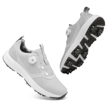 Golf shoes men's and women's new fixed nail button new golf comfortable breathable sports golf men's shoes
