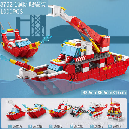 Building Blocks Children's Assembled Toys Educational Girls Boys Lele Brothers 8742 Series Compatible with Lego Cross-Border