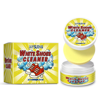 Jaysuing Shoe Cleaning Paste Gentle Cleansing, Removes Dirt, Prevents Dust, Renews Shoes, Universal Cleaning Paste