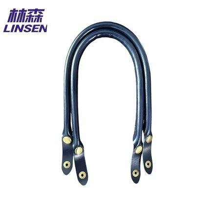 Bag accessories 47cm button handle leather hand strap replacement removable high-grade hand gift box PU handle