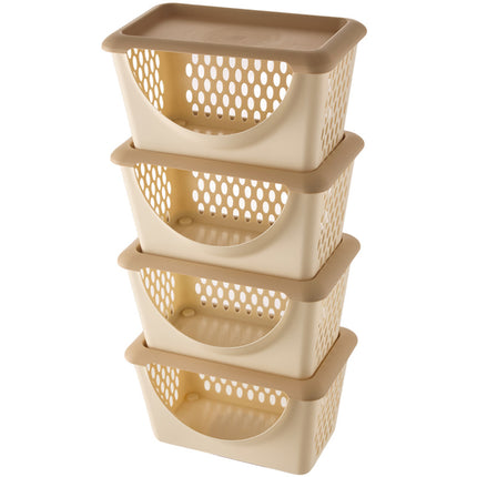 Living Room Toy Storage Multi-Layer Children's Building Block Storage Box Plastic Household Dirty Clothes Basket Desktop Miscellaneous Box Pet Bed