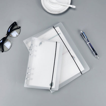 Pp Loose-Leaf Book Shell Information Folder Notebook A4B5A5A64/6/9 Hole Binder Information Book